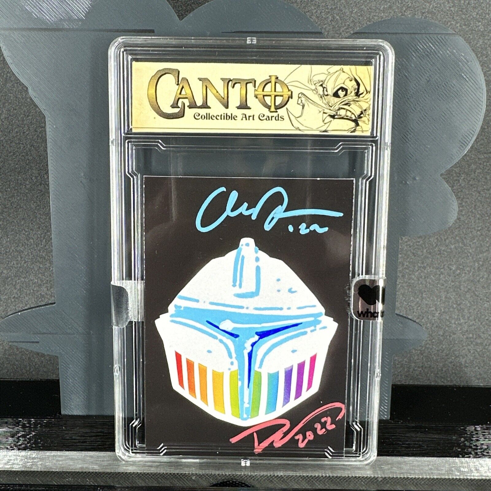Canto Collectible Art Card Sample 1st Edition Signed 2x-Sealed Rare Slab Whatnot