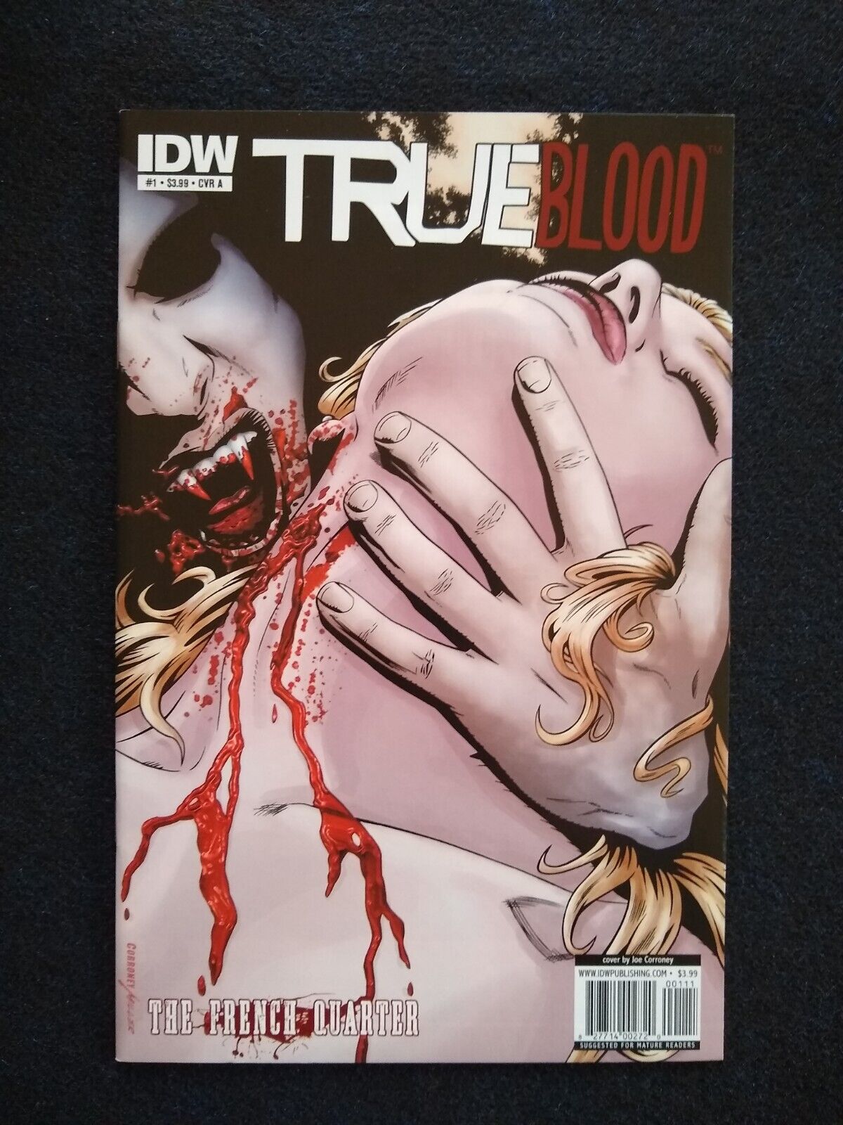 True Blood #1 The French Quarter IDW 2011 Comic Book Alan Ball HBO Gianna Sobol
