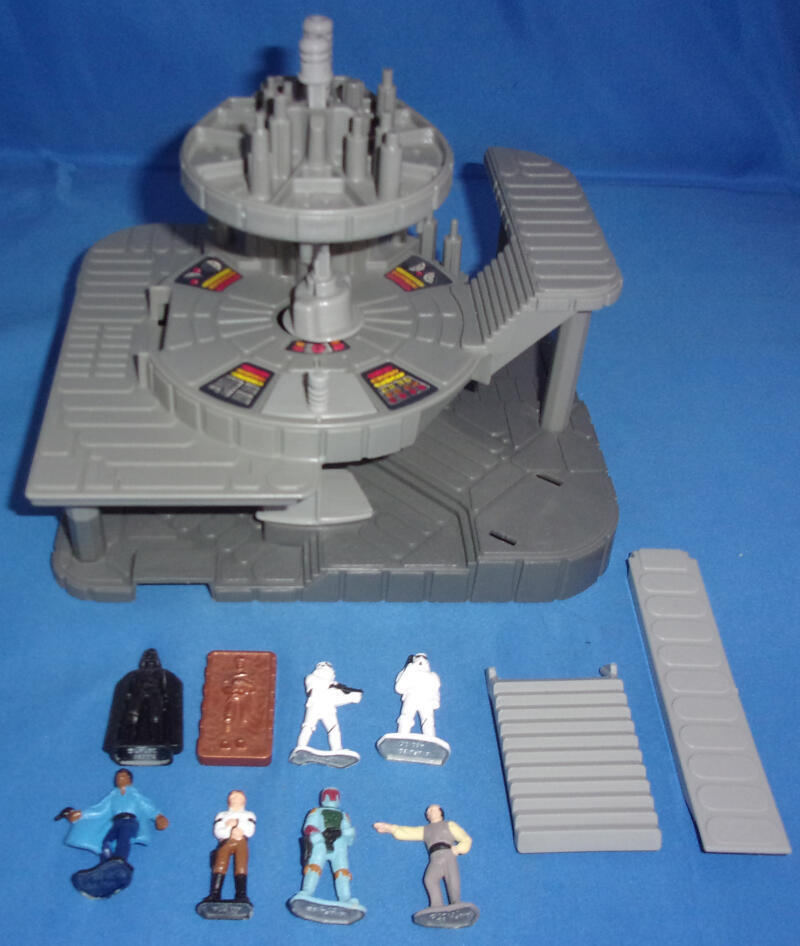 Star Wars Micro Collection Bespin Freeze Chamber Loose Complete Kenner 1982 Boba