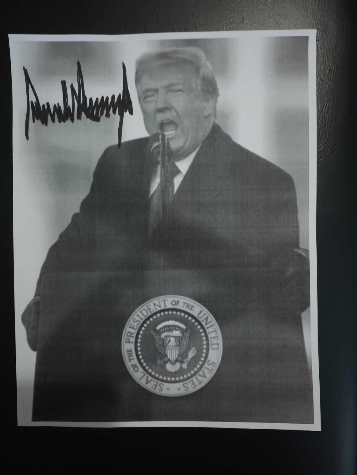 Donald Trump Authentic Autograph, Original, Not Reproduction