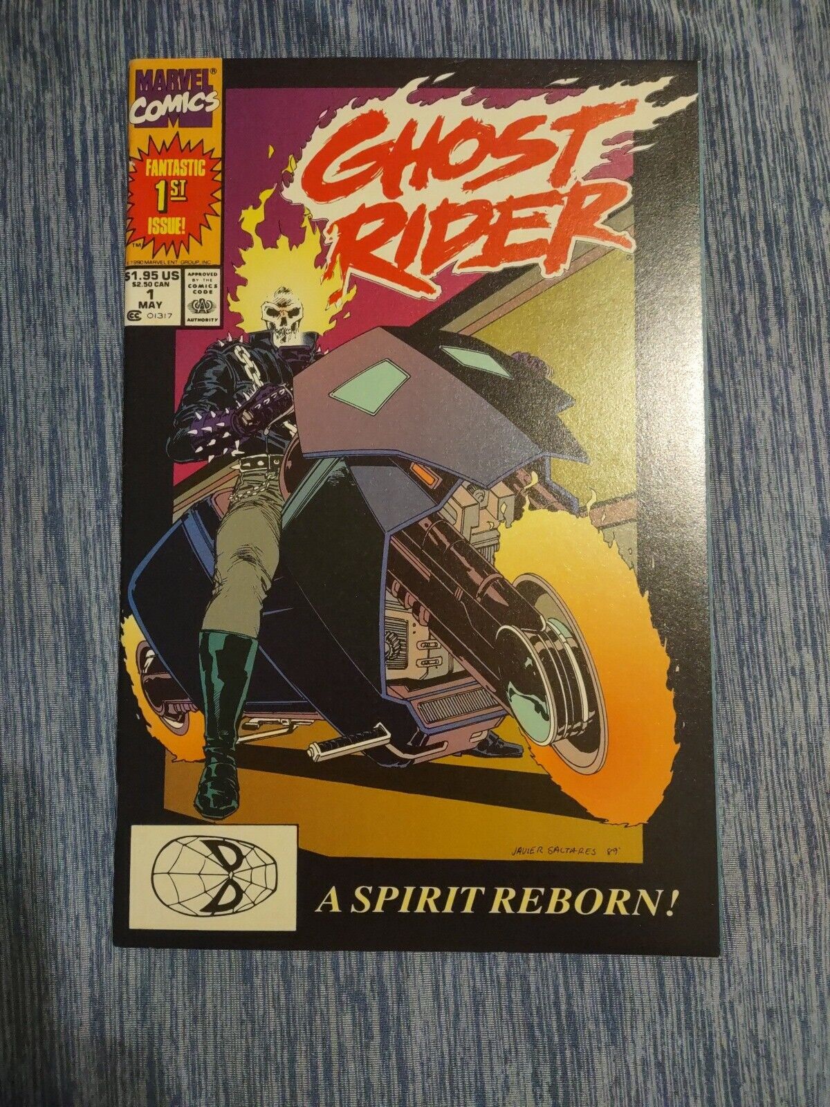 Ghost Rider #1 (1990) 1st appearance Danny Ketch 1st Deathwatch *VF-NM*