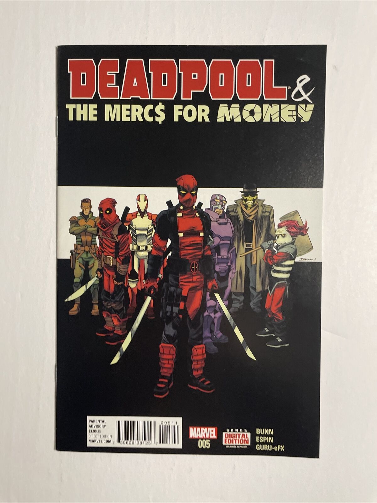Deadpool & The Mercs For Money #5 (2016) 9.4 NM Marvel High Grade Comic Book