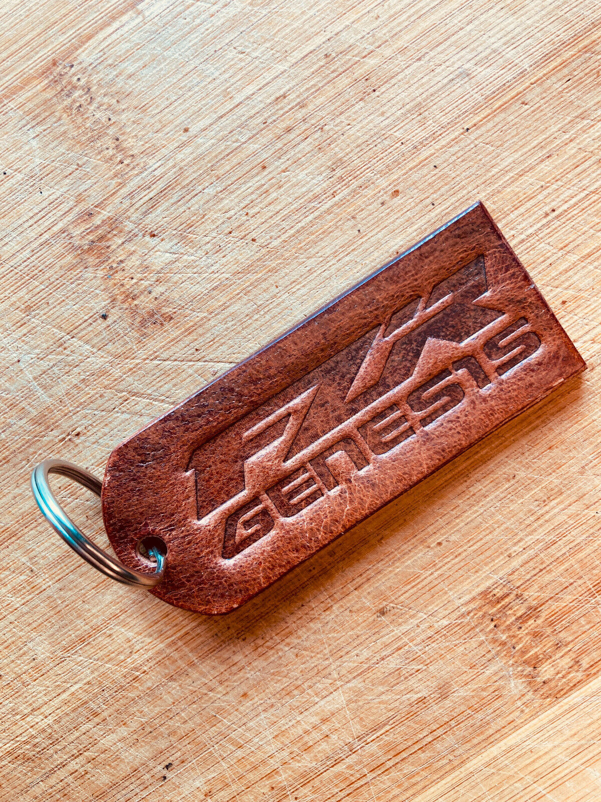 Leather / Leather Key Ring - Yamaha FZR Genesis
