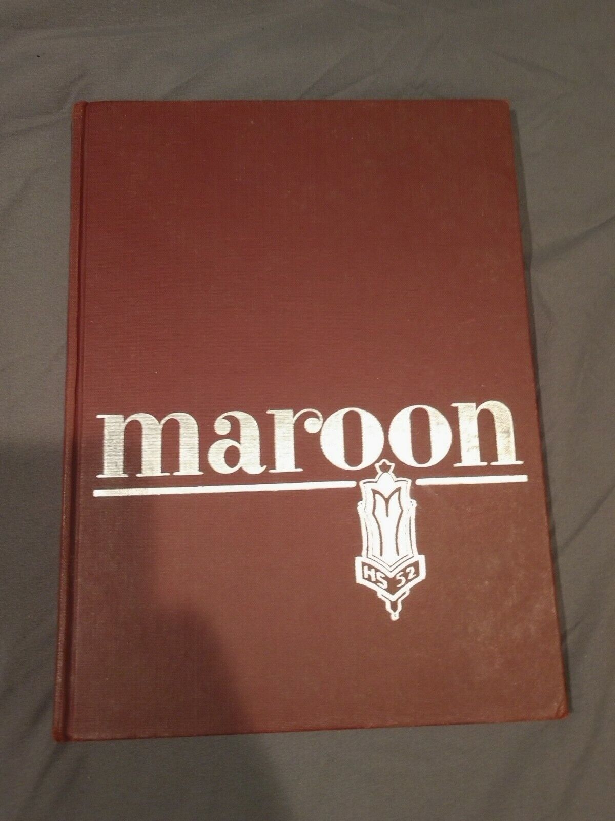 The Maroon High School Yearbook 1952