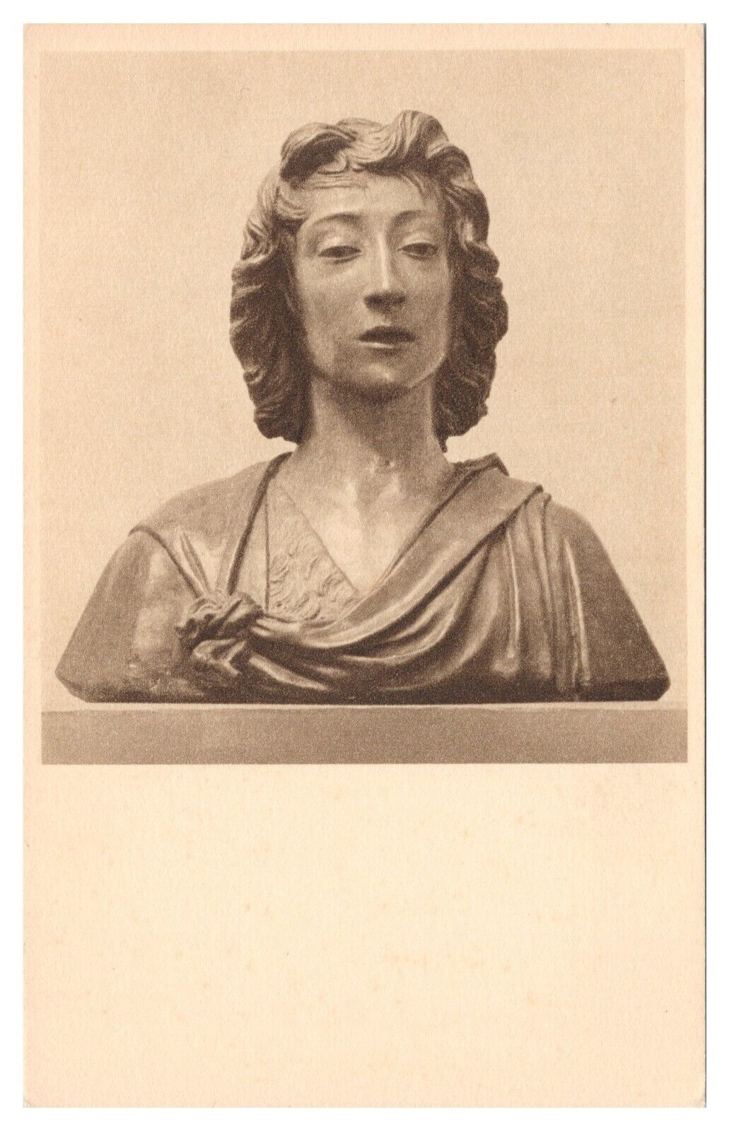 National Gallery of Art Washington DC Postcard Saint John the Baptist Donatello