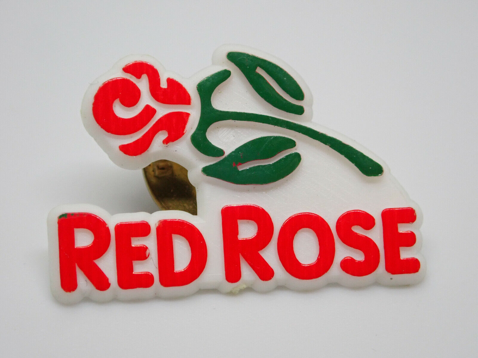 Red Rose Vintage Lapel Pin