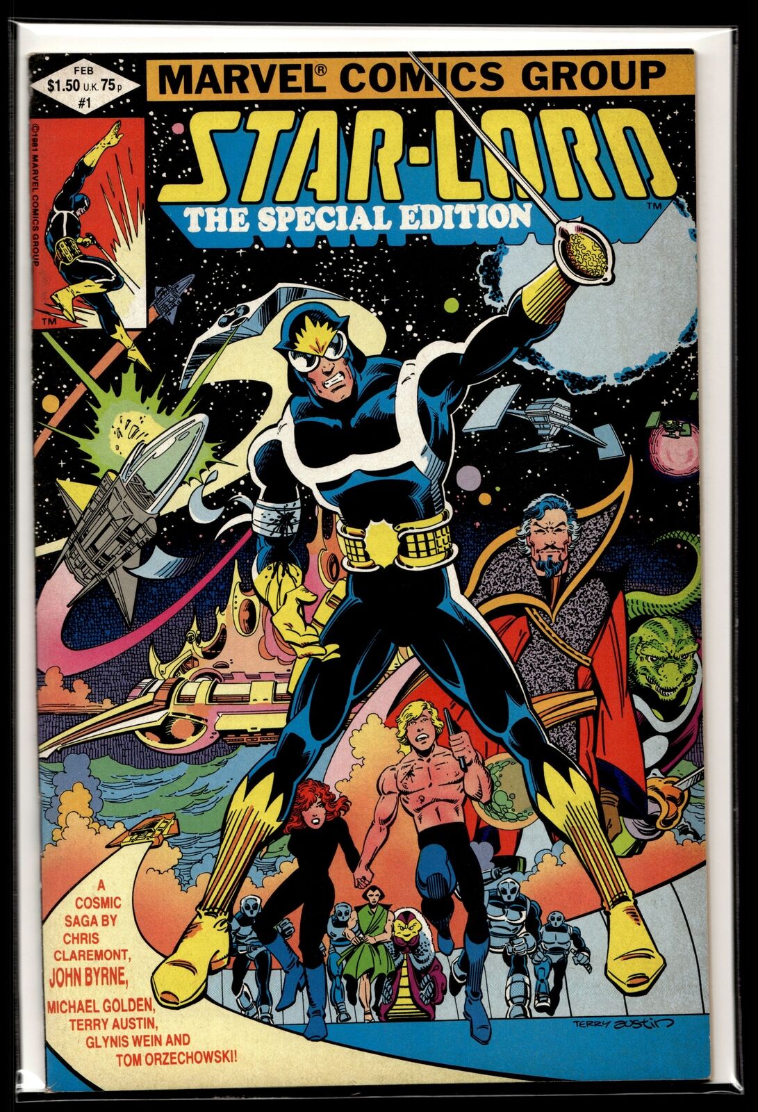 1982 Star-Lord The Special Edition #1 Marvel Comic