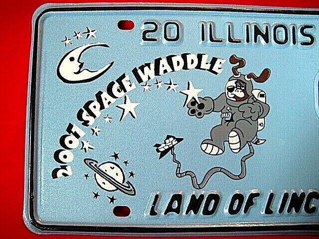 ILLINOIS Special Event License Plate \