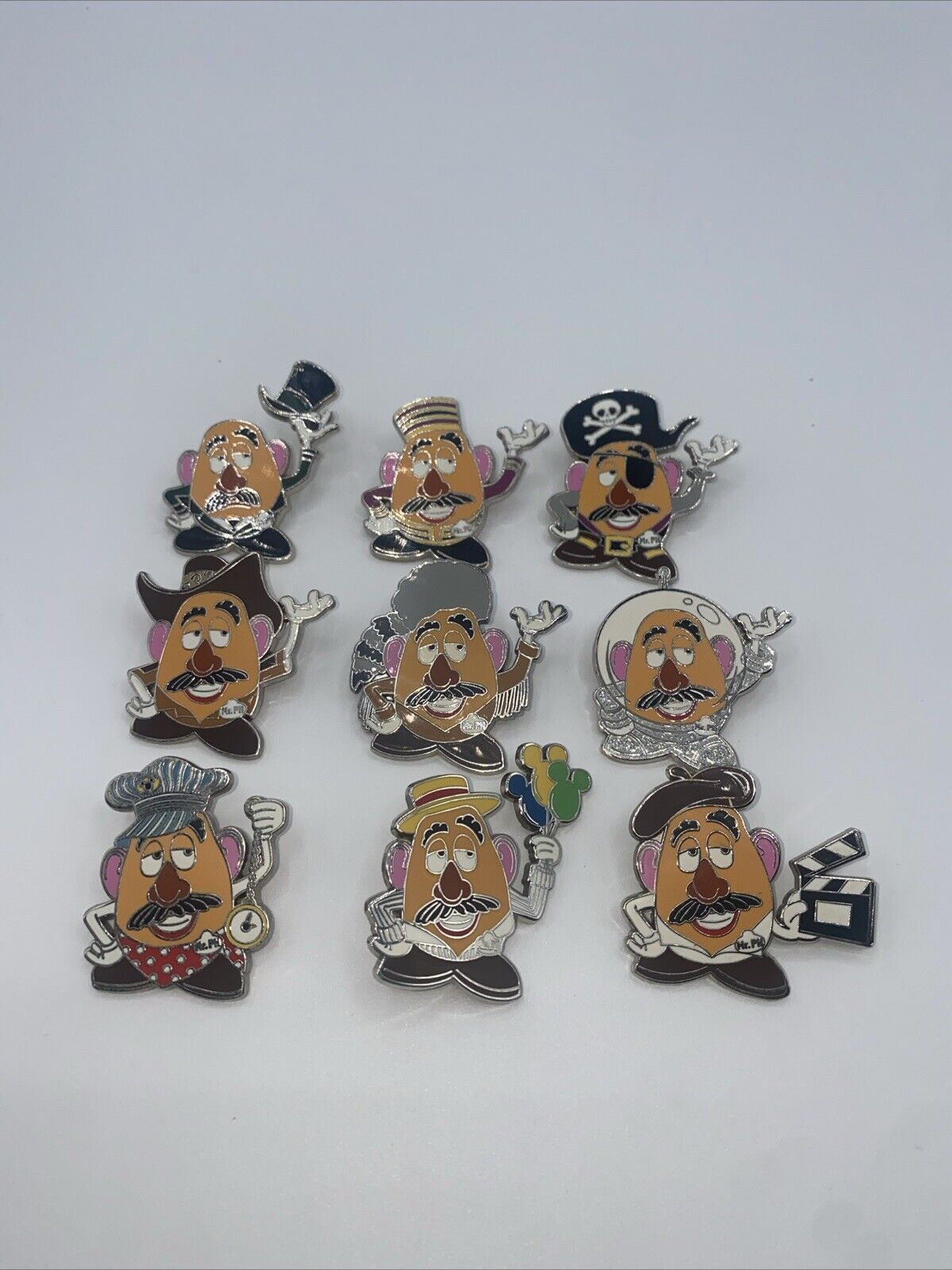 Mr. Potato Head Mystery Series Disney Pin Full Set 2016 Toy Story