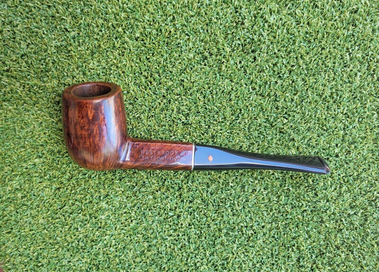 DR GRABOW ESTATE PIPE - STUNNING & RARE WESTBROOK - TRIANGLE SHANK - NON FILTER