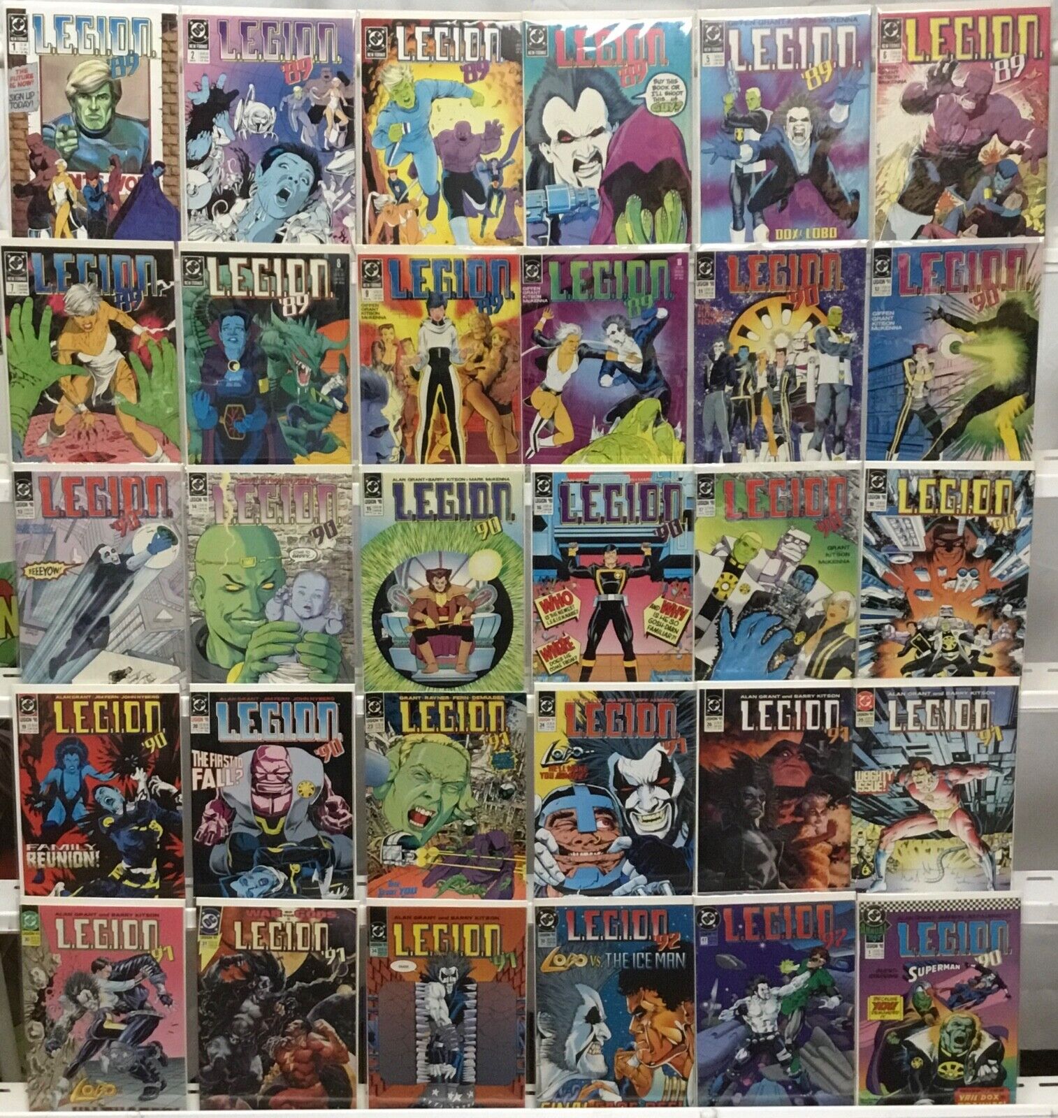 DC Comics - L.E.G.I.O.N. - Comic Book Lot of 30 Issues