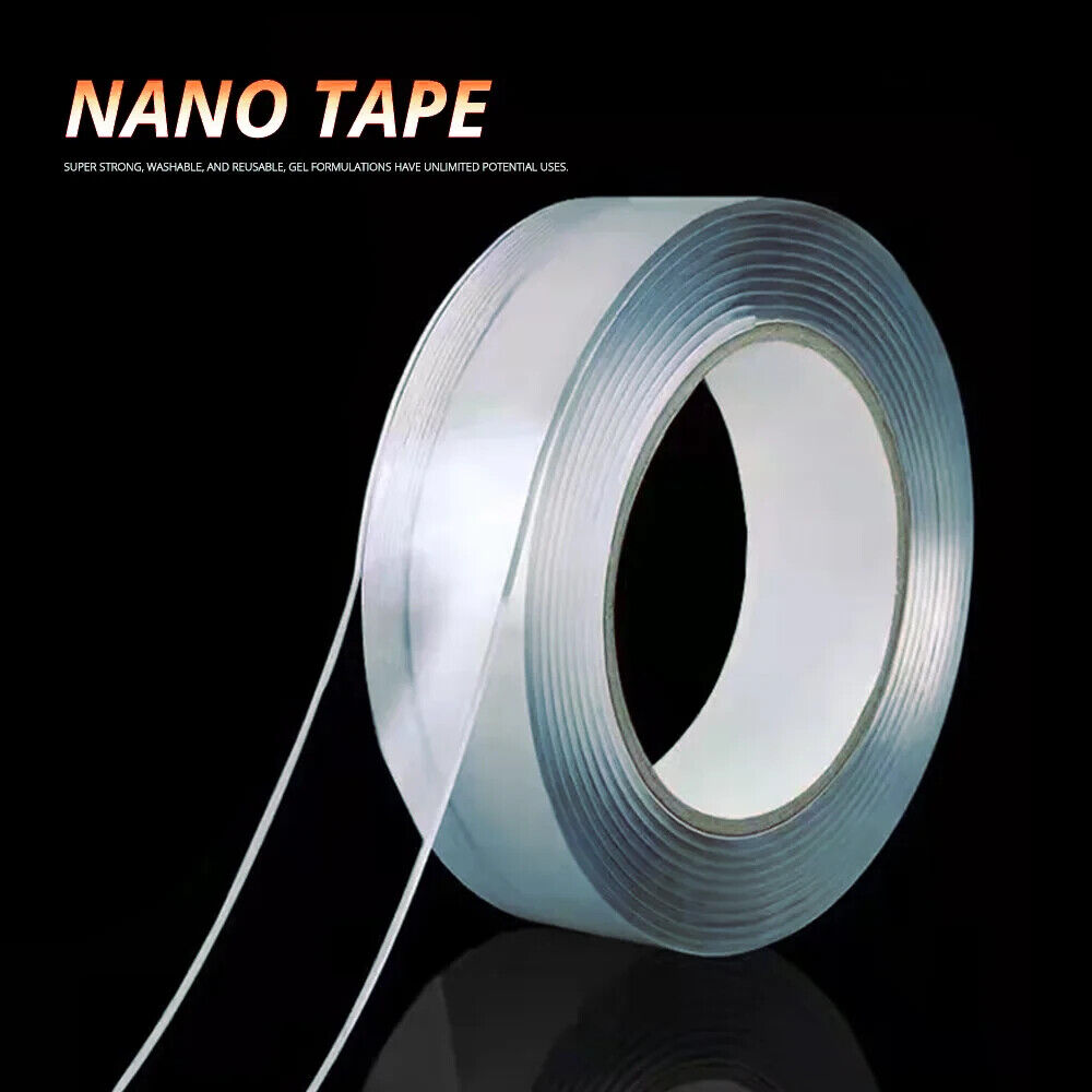 ALIEN NANO TAPE Double Sided Removable Mounting Adhesive Traceless Gel No Screws