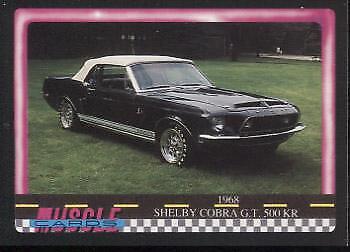1991 Muscle Cards 1968 Shelby Mustang Cobra GT500KR nonsport #84