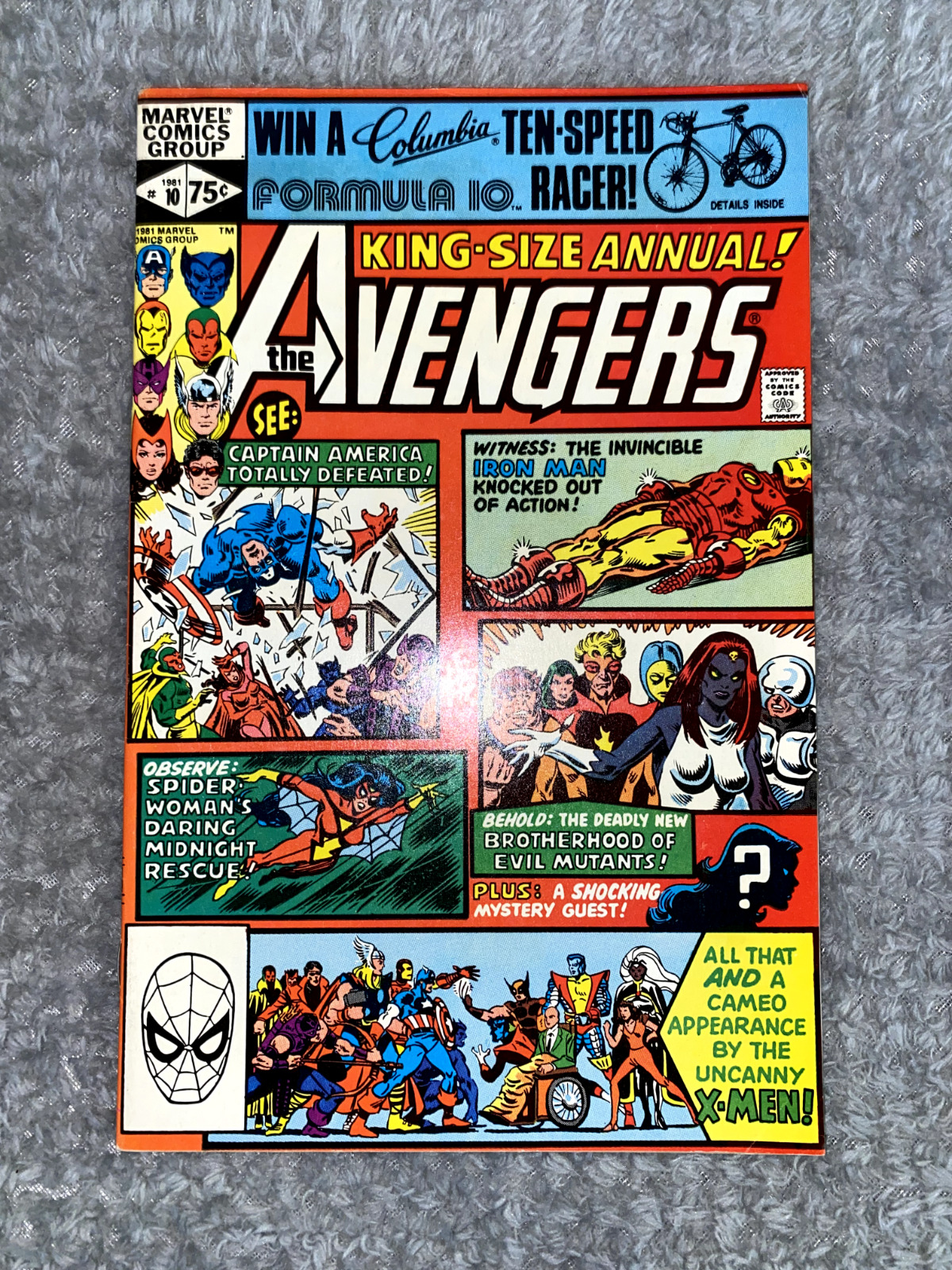 🔥Avengers Annual #10~Marvel 1981~1st App.Rogue~1st Cover App. Mystique~🔥