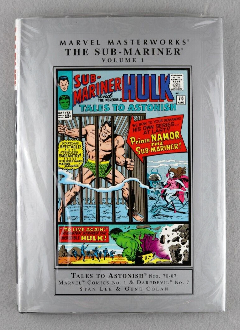 Marvel Masterworks Sub-Mariner Hulk Vol 1 HC Hardcover Graphic Novel NEW SEALED