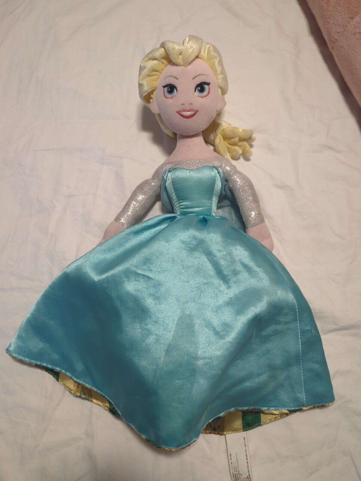 Disney Parks Frozen Anna and Elsa Topsy Turvy Reversible Flip 15\