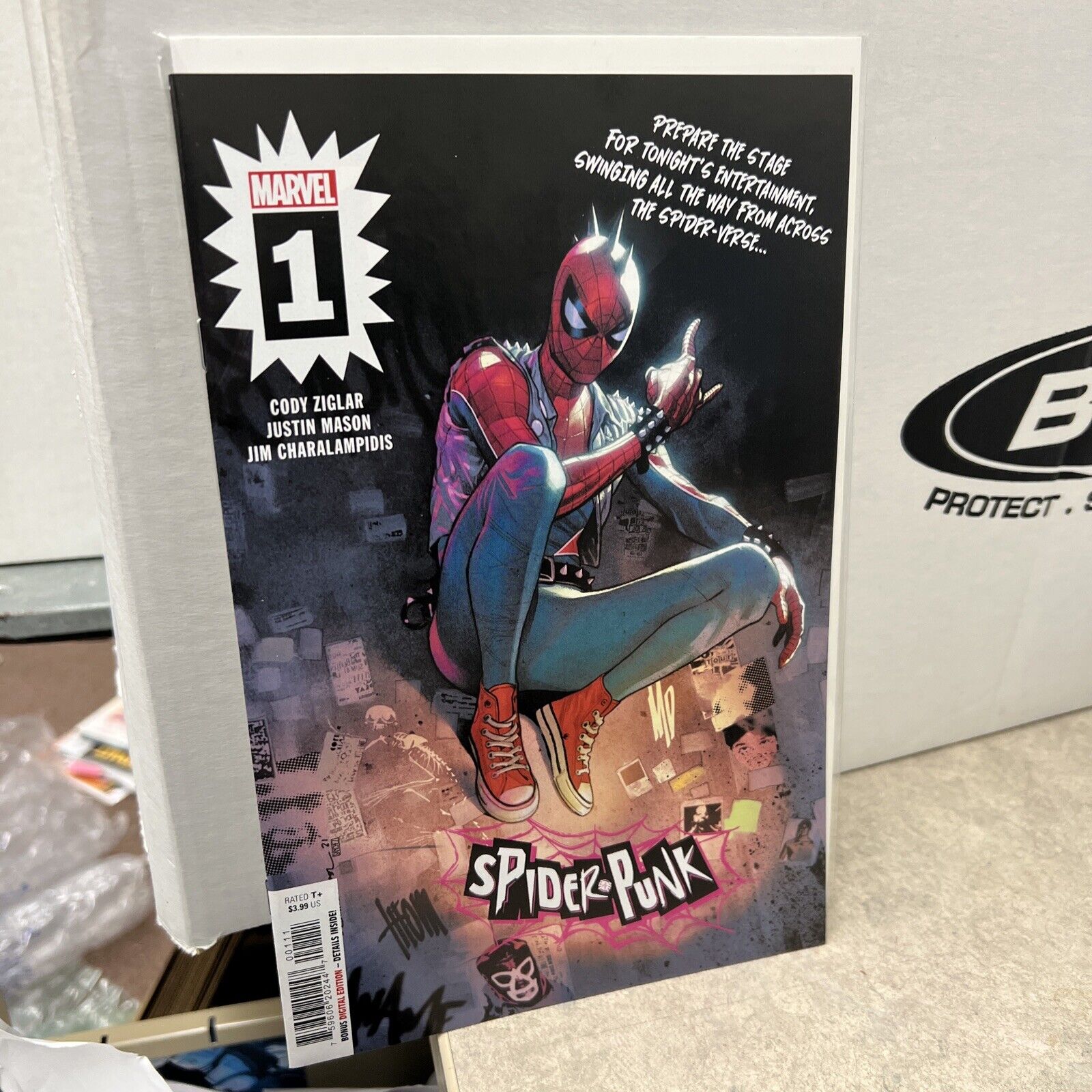 Spider-Punk #1 NM 1st Solo Series Cover A 1st Print Marvel Comics 2022