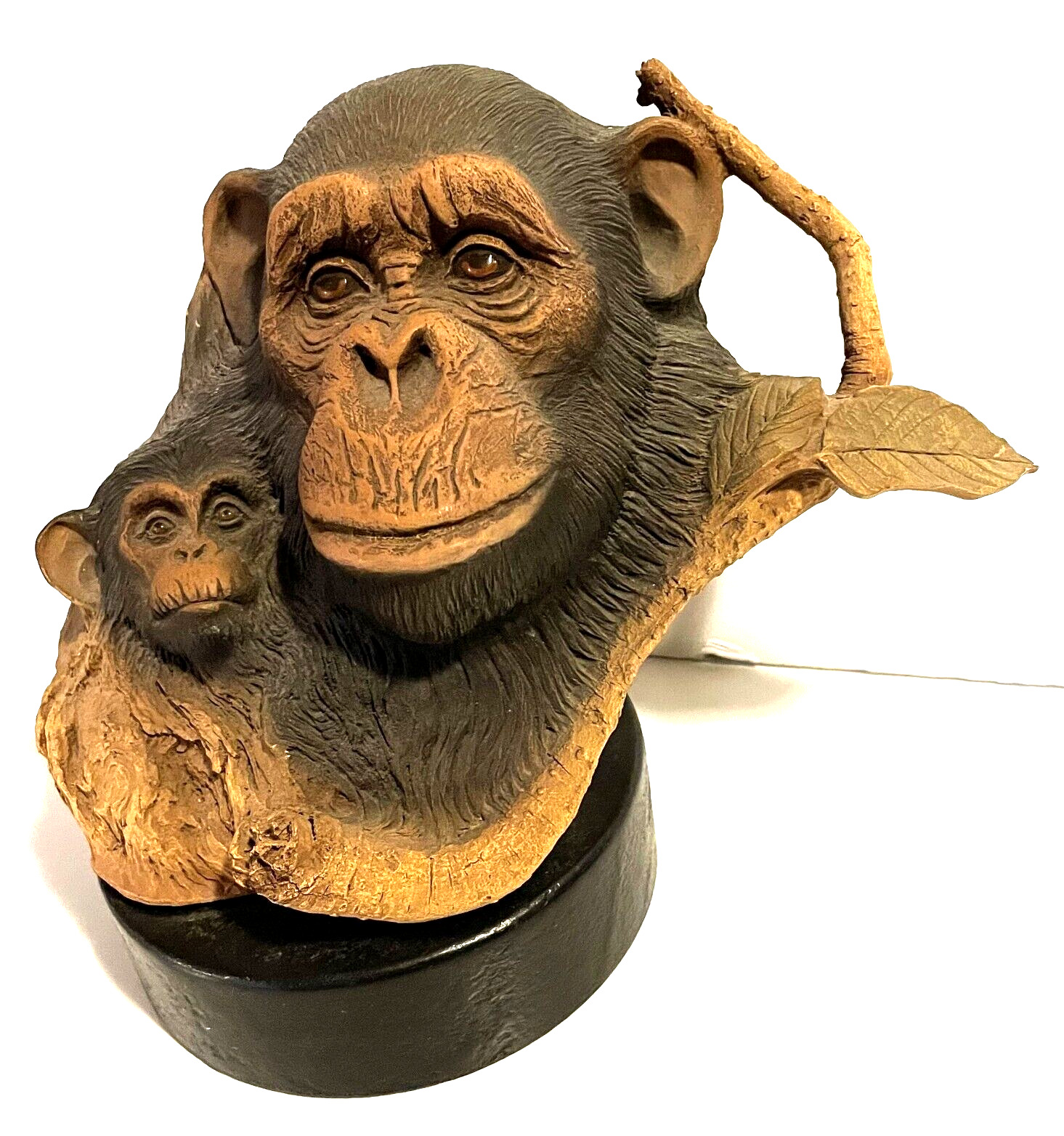 1991 Limited Edition Cameo 478/2000 Rick Cain Sculpture Ape Monkey