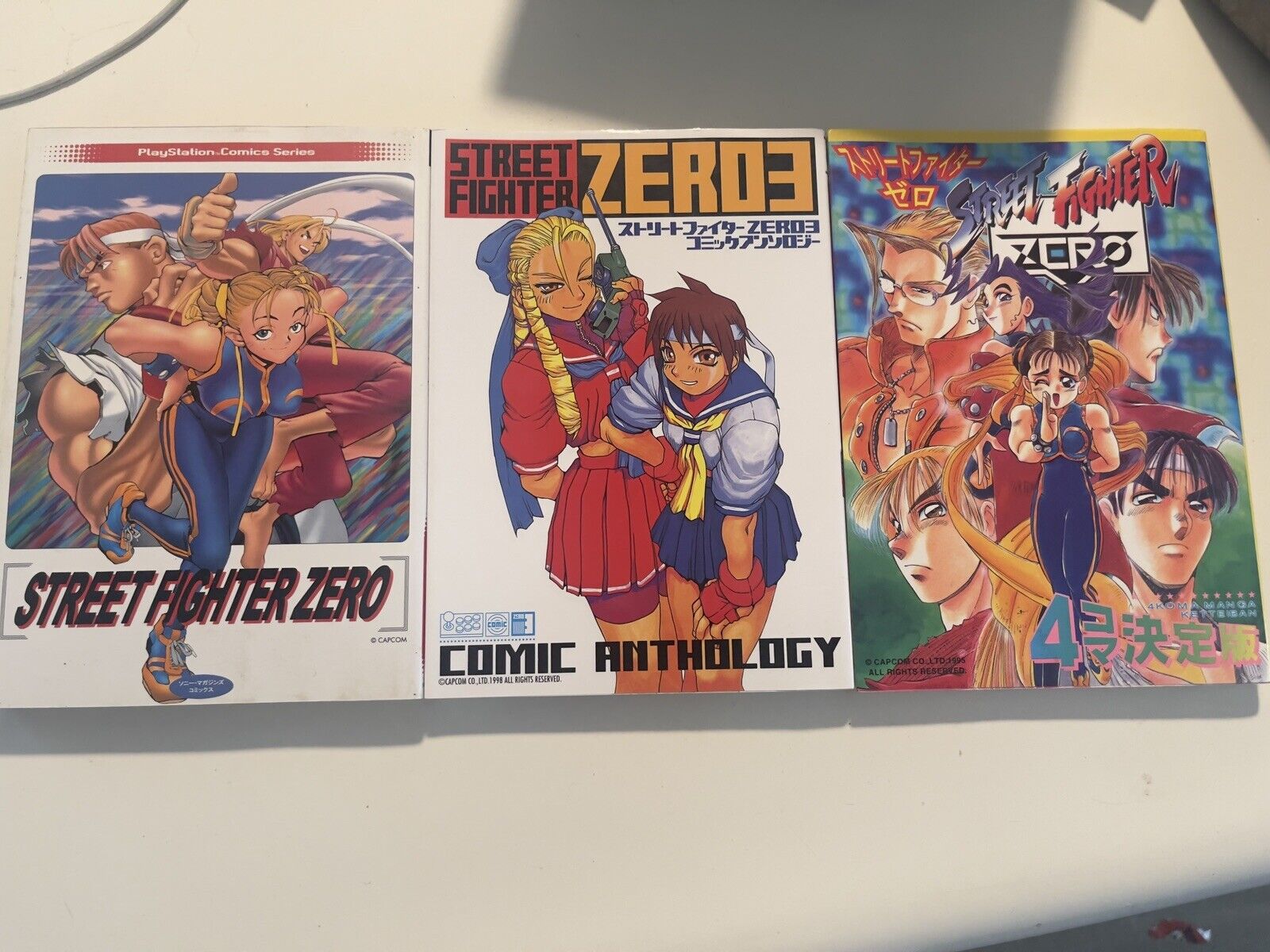 Street Fighter Zero Comic Book Lot