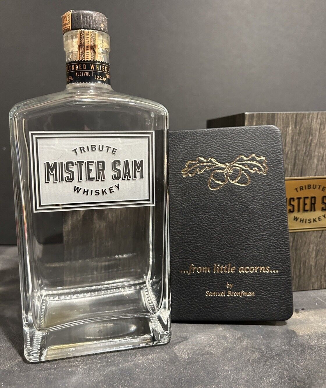 🔥Mister Sam Whiskey Bottle. Empty Bottle + Box. 2021 Batch 2 Release. Rare.