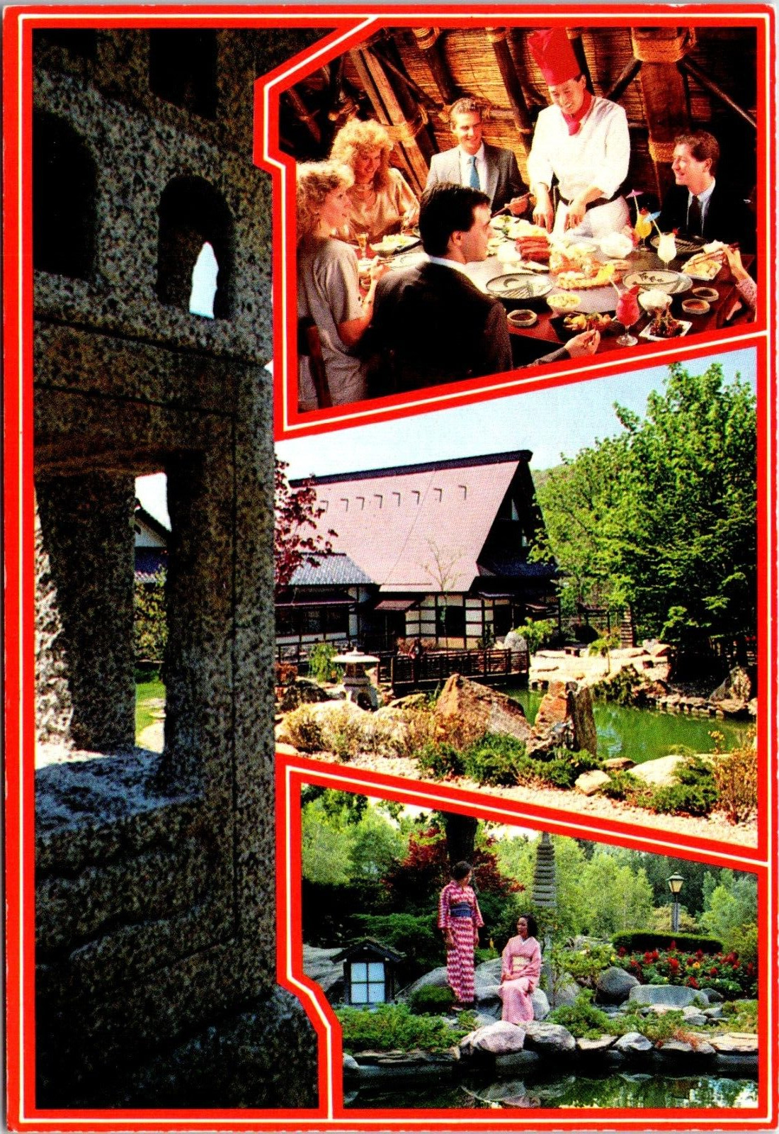 Postcard Gasho of Japan, Farmhouse Restaurant, Central Valley New York 4\