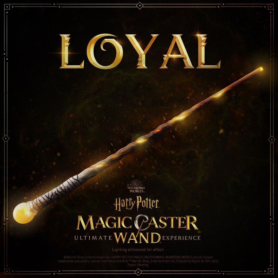 Harry Potter Magic Caster Wand Ultimate Experience Loyal Edition Brand New