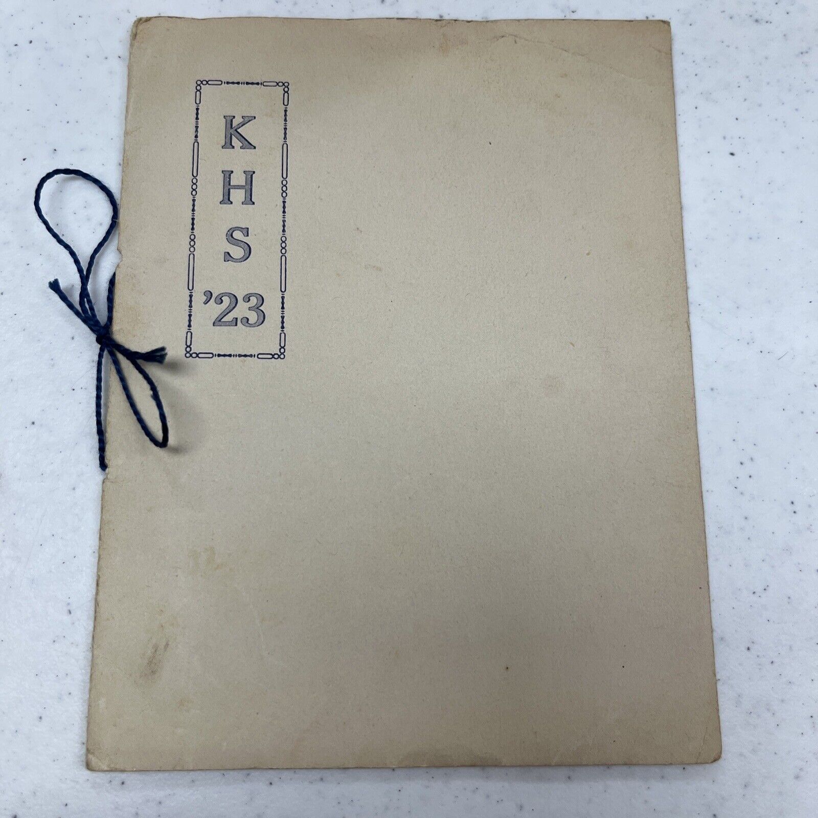 1923 Antique Keene NH High School Commencement Exercises New Hampshire History