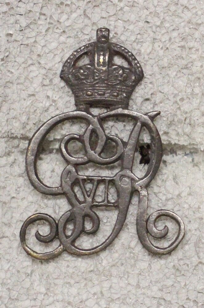 British Army Badge 2857: Military Provost Staff Corps, cypher - bronze