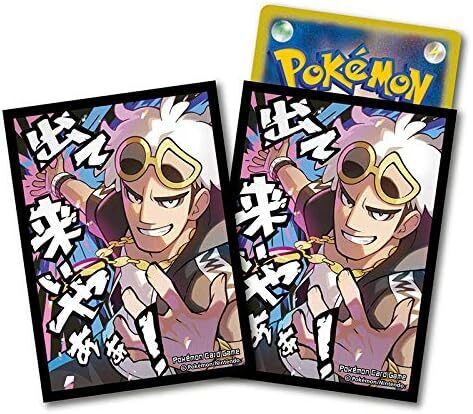 Pokemon card game deck shield Guzma