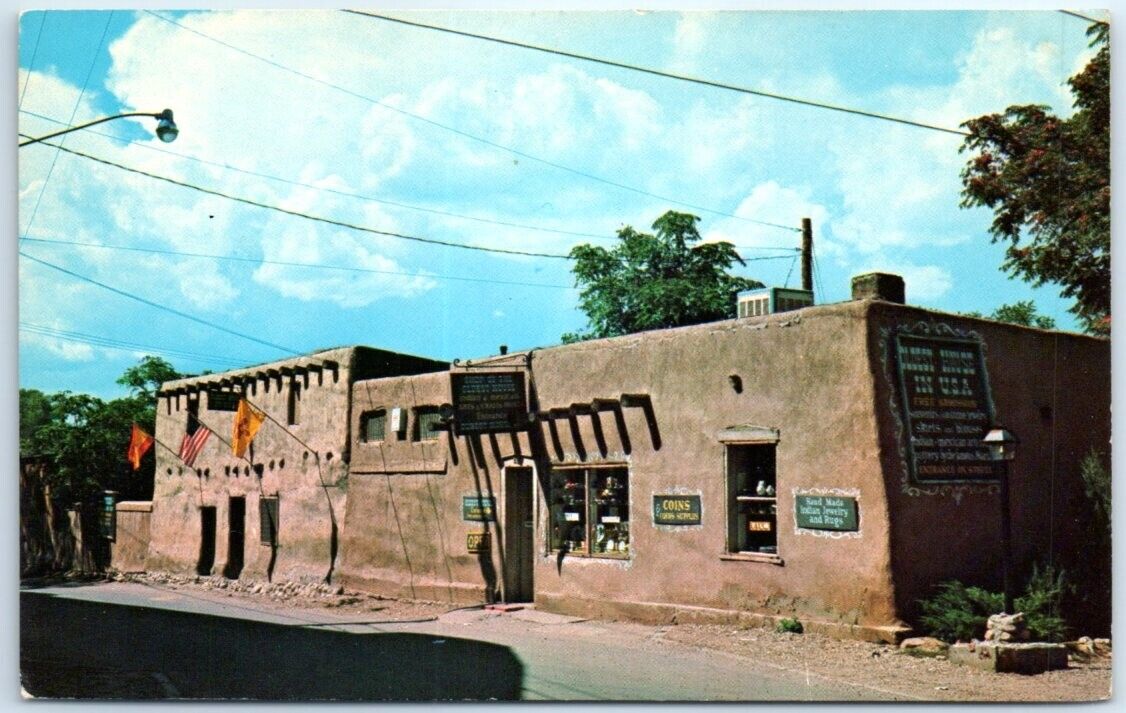 Postcard Oldest House in the United States Santa Fe New Mexico USA North America