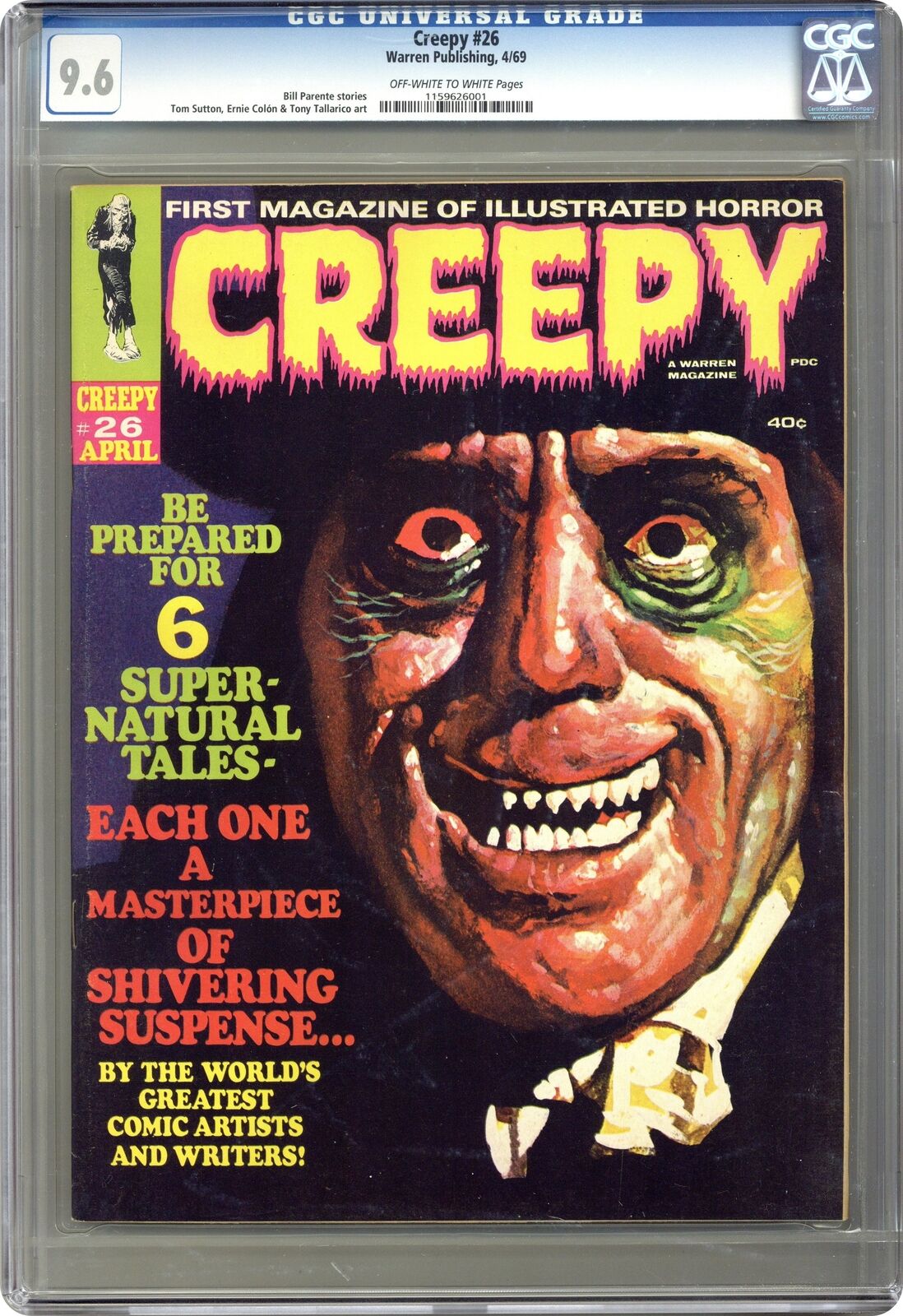 Creepy #26 CGC 9.6 1969 1159626001