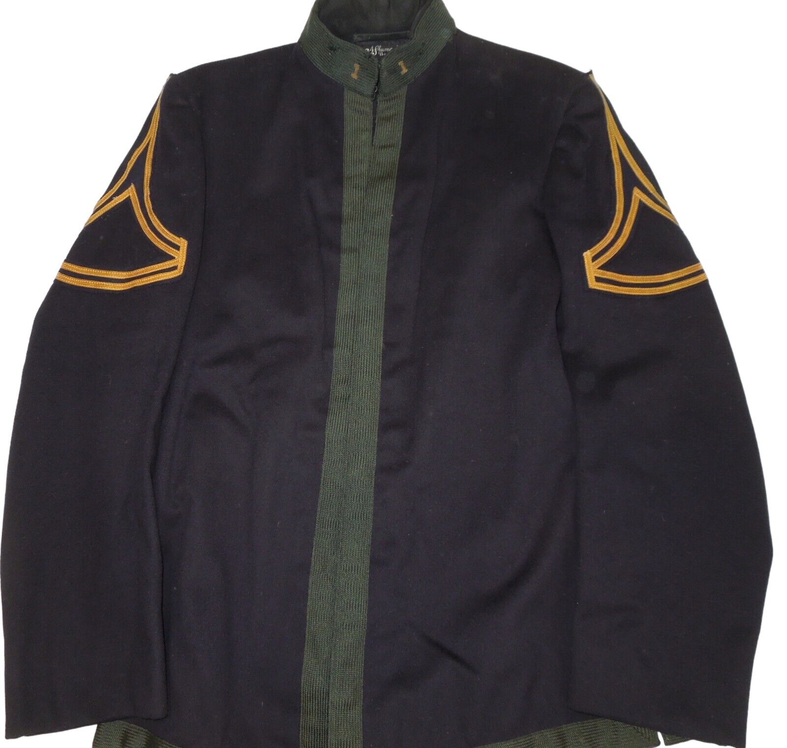 1907 Boston English High School Named Cadet Lieutenant Uniform Jacket Bullion