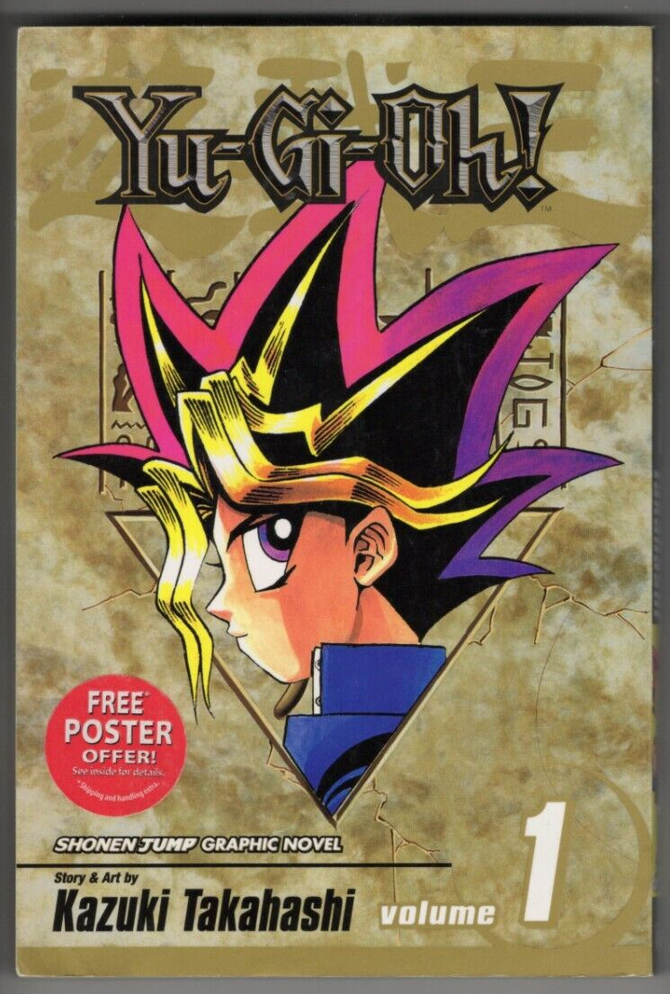 2003 Yu-Gi-Oh Volume 1 Shonen Jump Graphic Novel by Kazuki Takahashi P/B