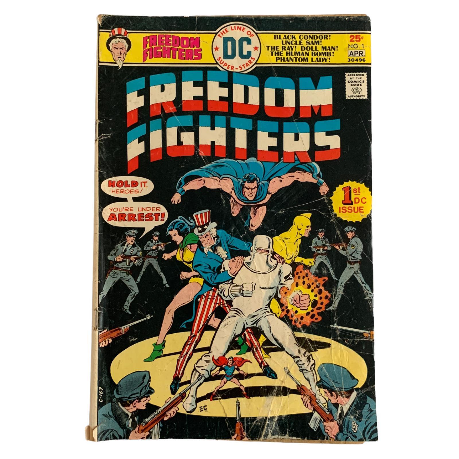 Freedom Fighters #1 (1976) Comic Book DC Comics