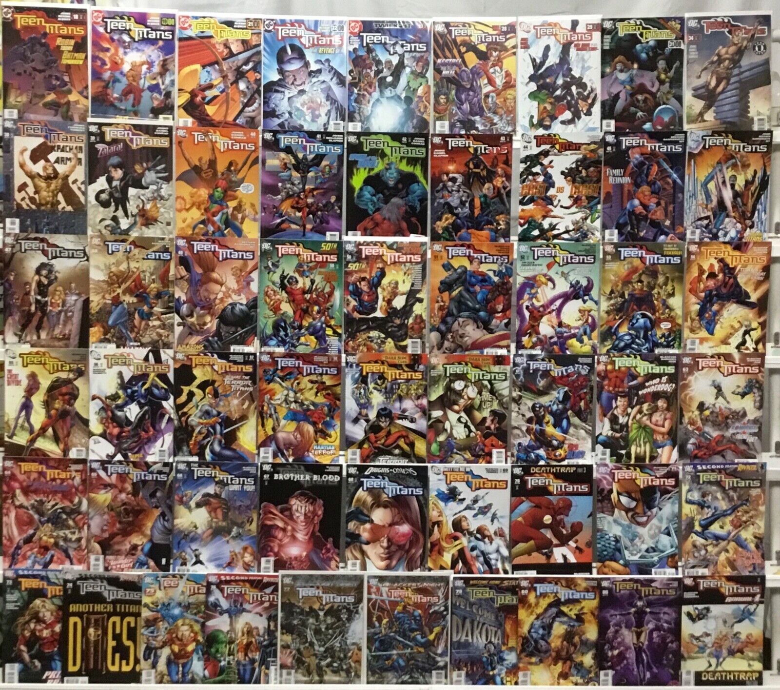 DC Comics - Teen Titans 3rd Series - Comic Book Lot of 55 Issues