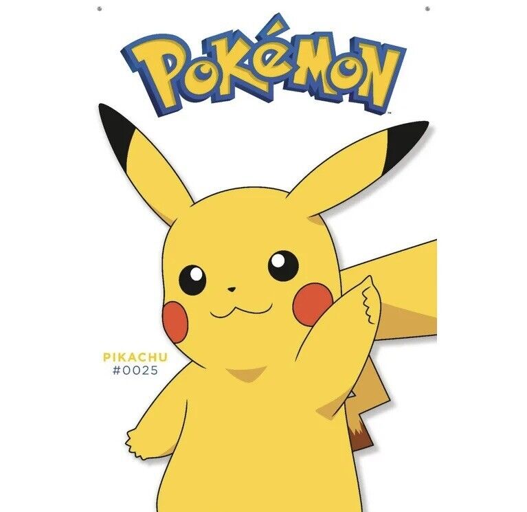 Pokémon Pikachu Poster 22.75” x 34”