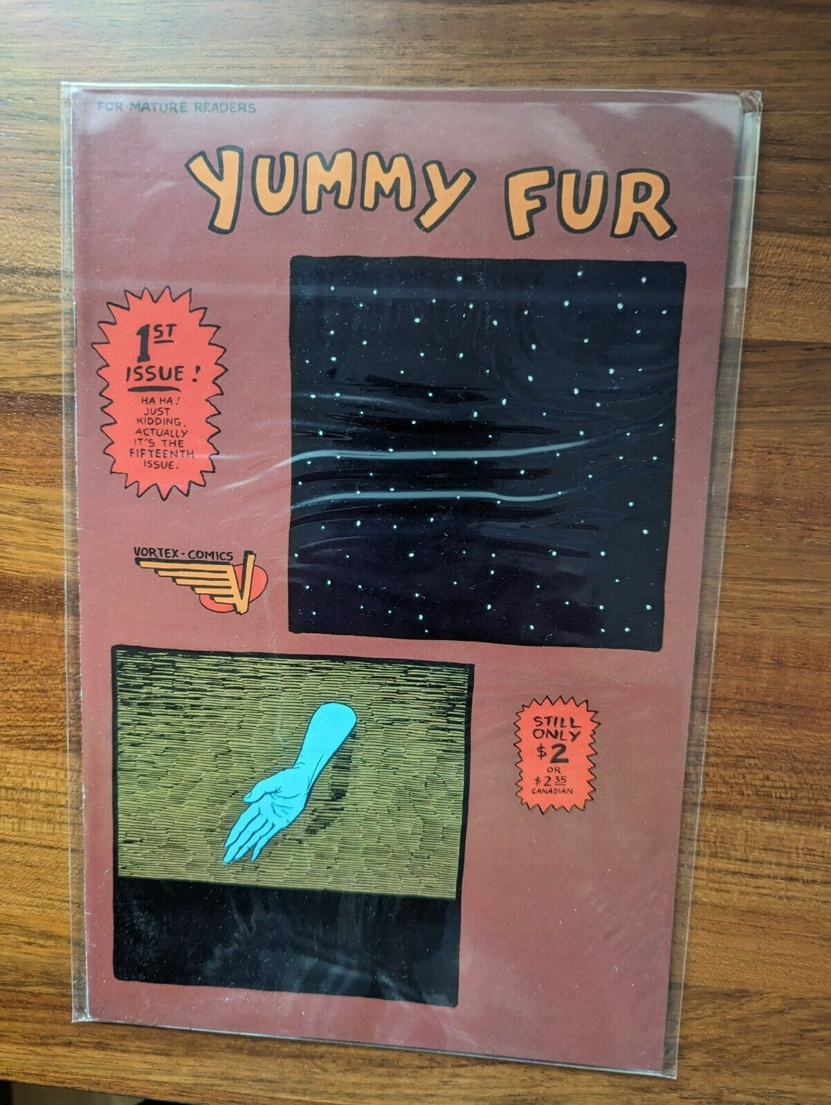 CHESTER BROWN comic Lot of 23  Yummy Fur #1 Bagged Vortex