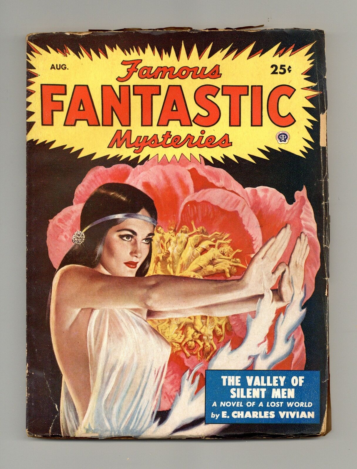Famous Fantastic Mysteries Pulp Aug 1949 Vol. 10 #6 VG/FN 5.0