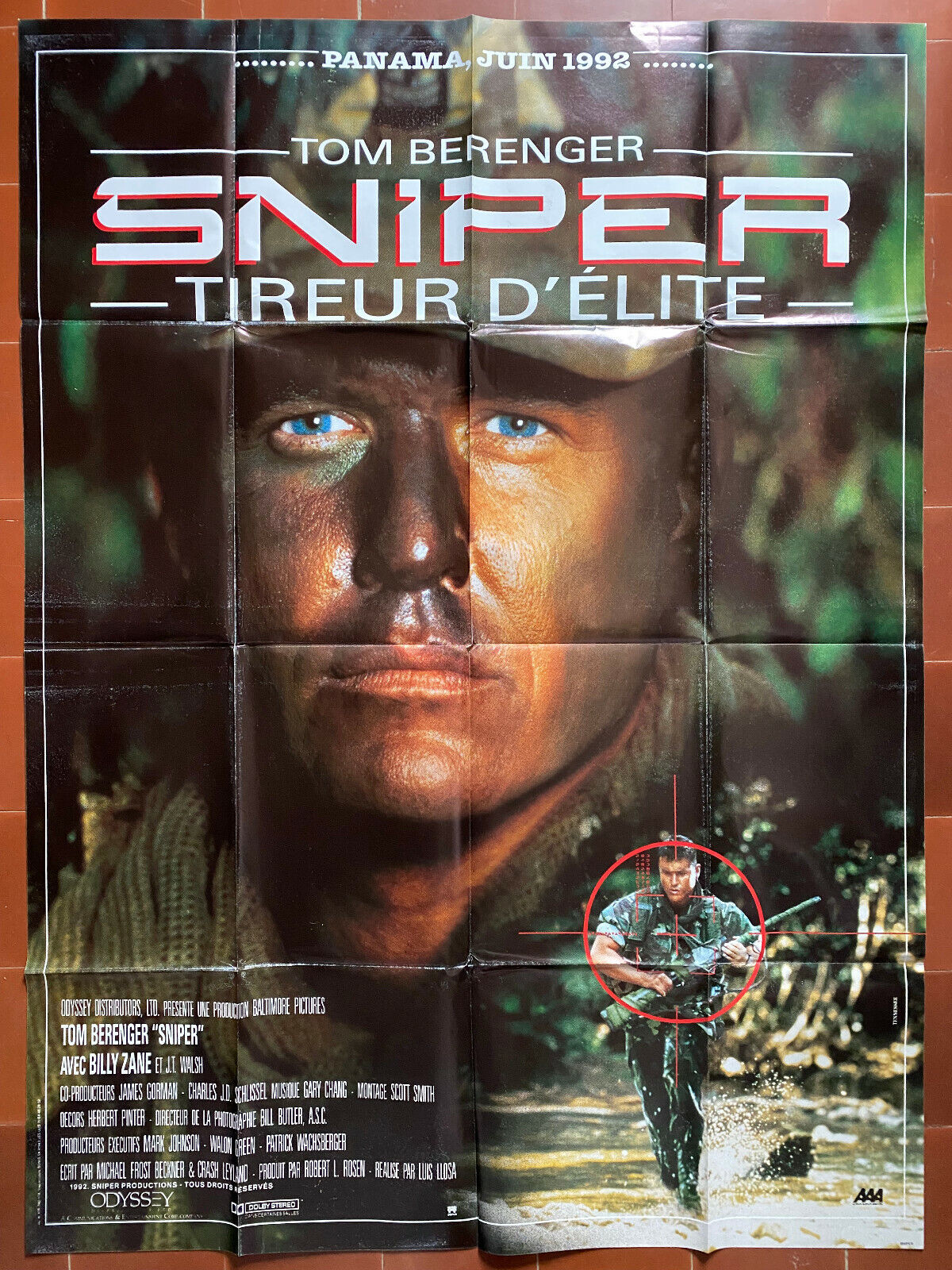 Poster Sniper Tom Berenger Chad Michael Collins 47 3/16x63in