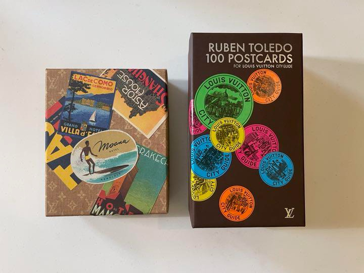 Louis Vuitton Postcards Rare Limited Edition Ruben Toledo 64/100 City Guide