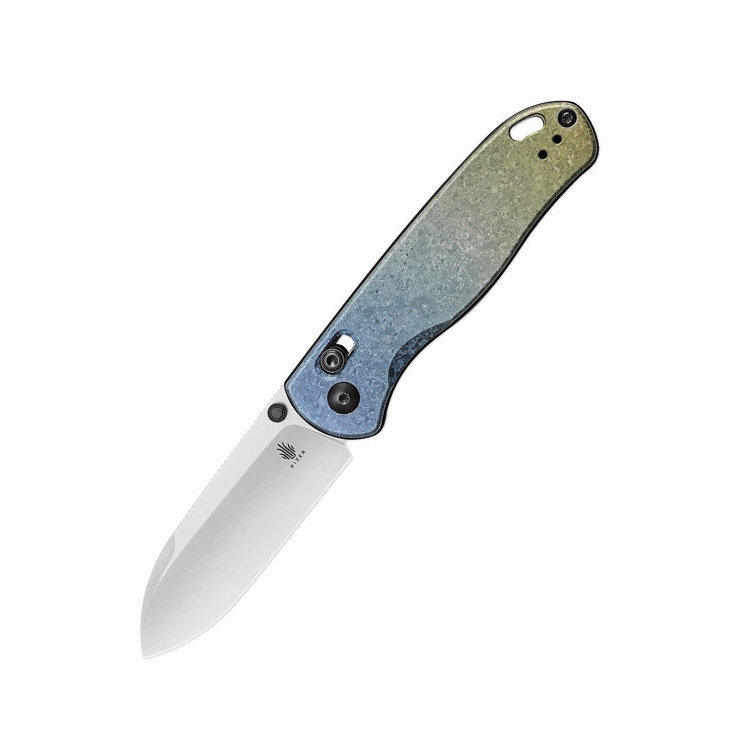 Kizer Drop Bear EDC Pocket Knife Titanium Handle LC200N Steel Ki3619A3