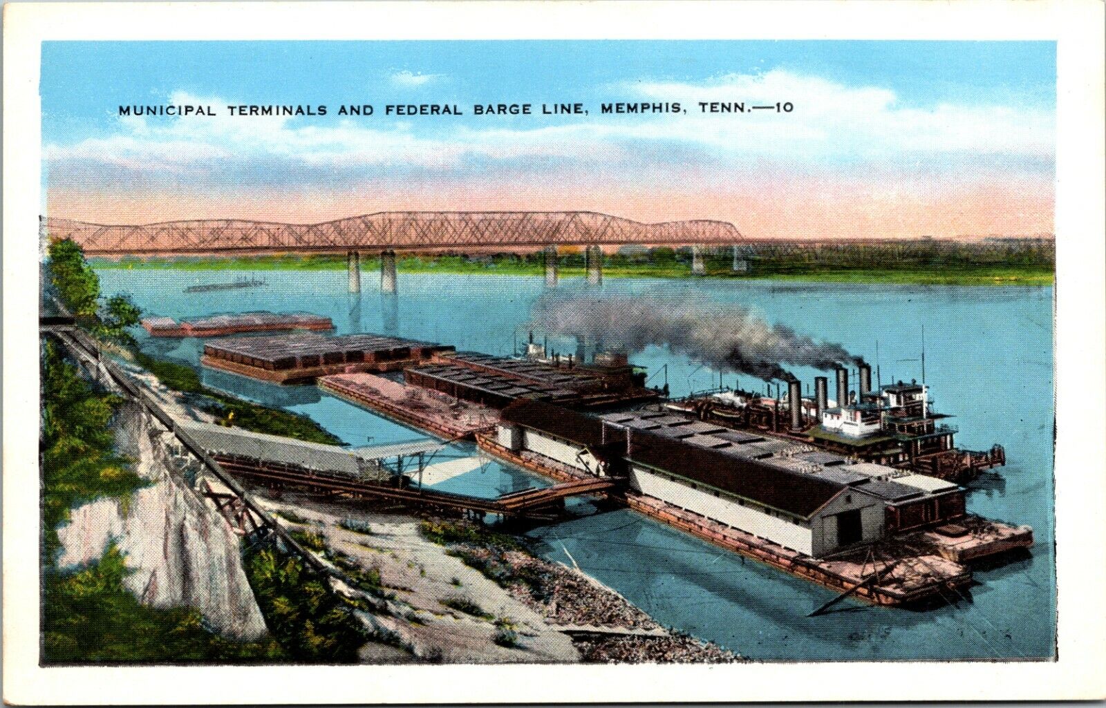 Memphis, Tennessee, Municipal Terminals & Federal Barge Line