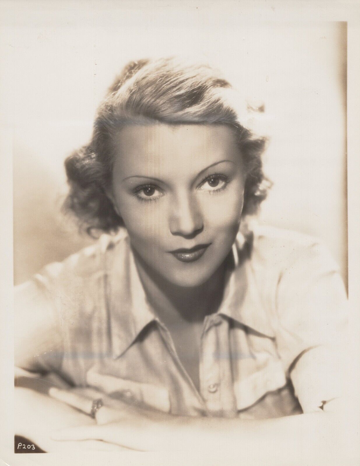 Annabella (1930s) 🎬⭐ French film star - Hollywood beauty Vintage Photo K 184