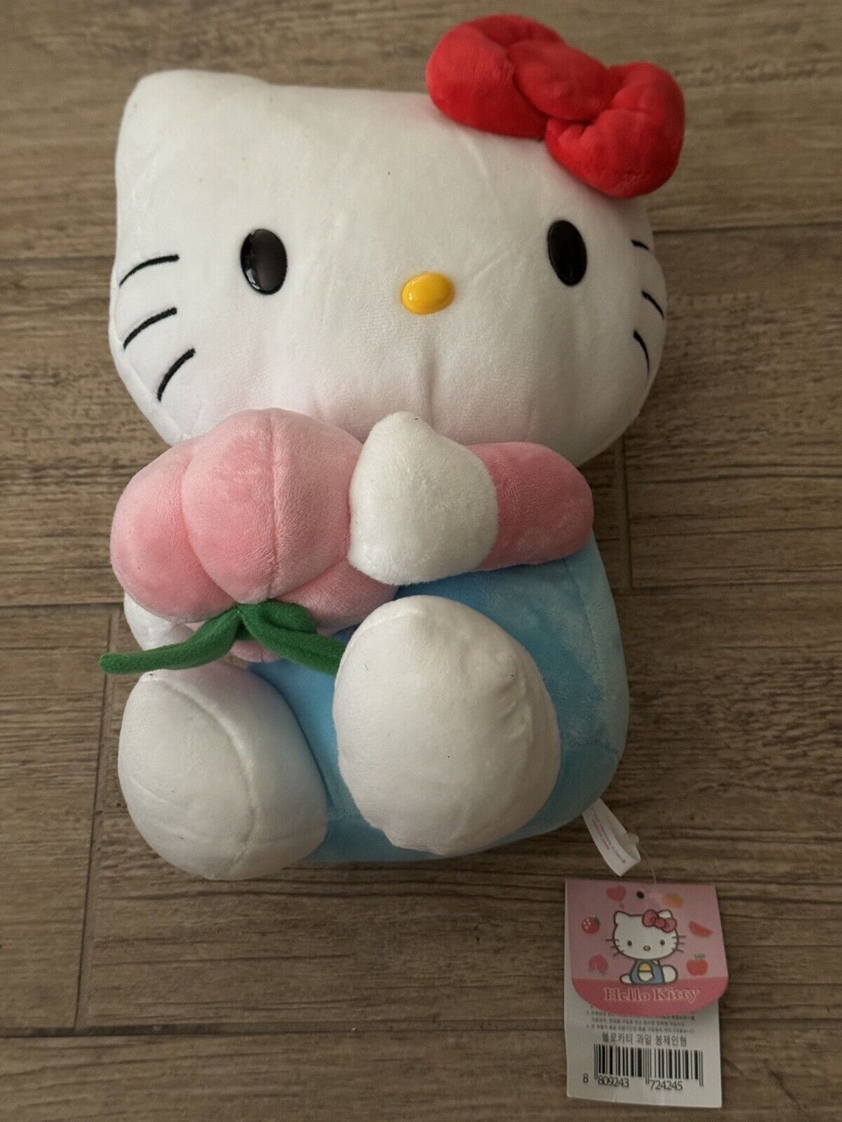 Hello Kitty Plush 11” Sanrio Korea