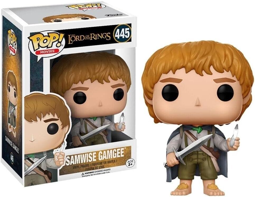 Funko POP The Lord Of The Rings Samwise Gamgee Vinyl Figure, LOTR Funko POP NEW