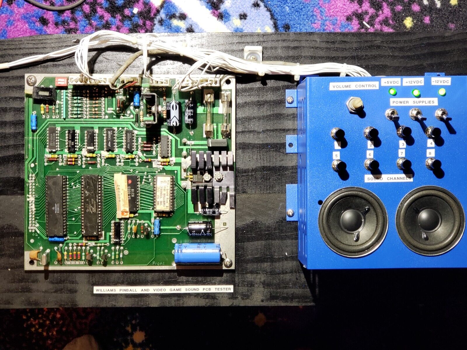 Williams Defender Arcade sound PCB board repair and refurb service