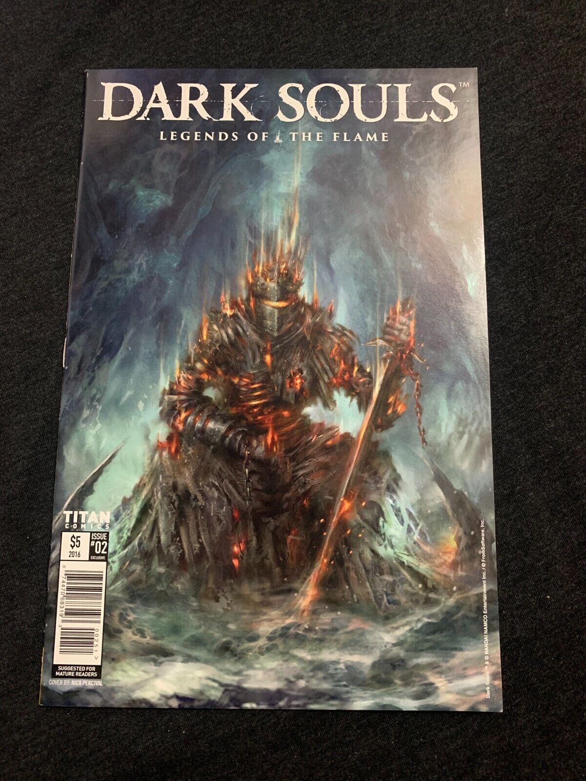 Dark Souls Legends of the Flame (2016) #2 Exclusive Comic Book Variant RARE