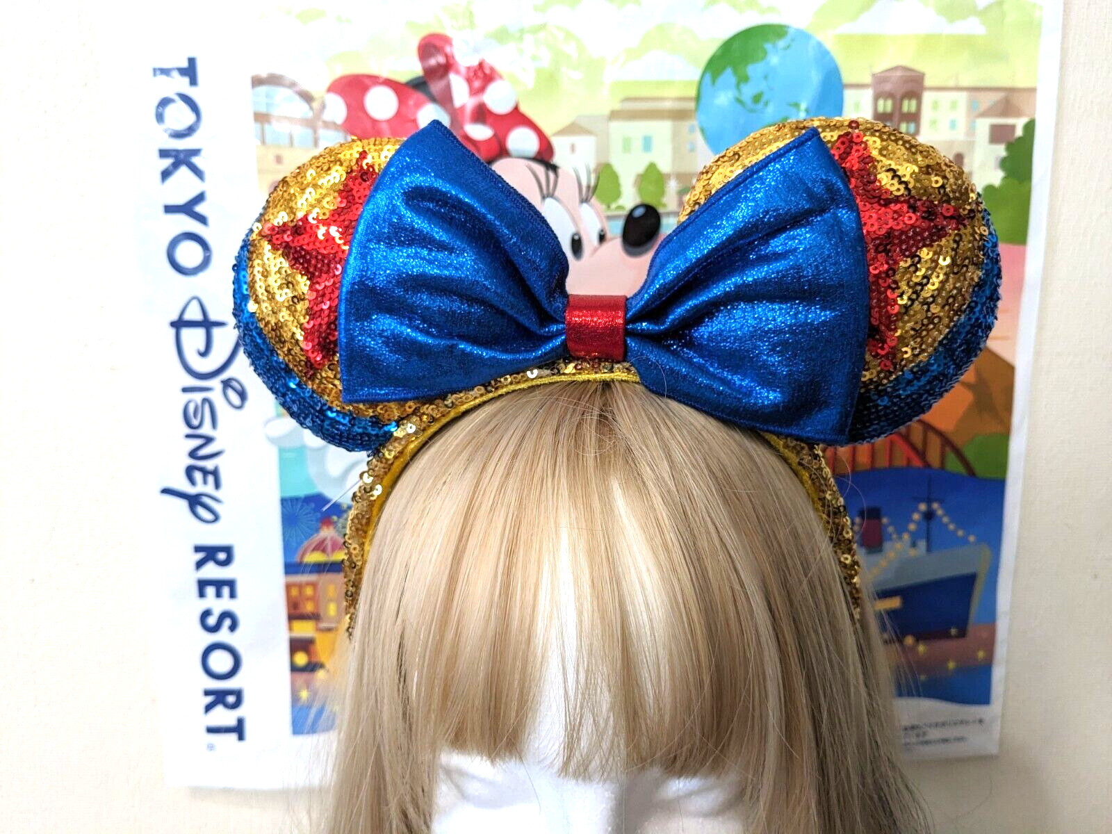 Tokyo Disney Minnie Ears Pixar Playtime Headband Toy Story Fast Ship NEW