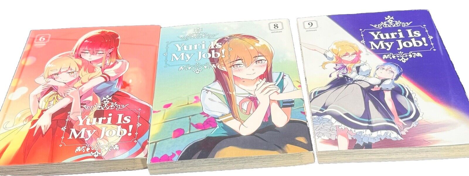 Yuri Is My Job Volumes 6, 8 & 9 English Manga Exchanges Return Sunny Days