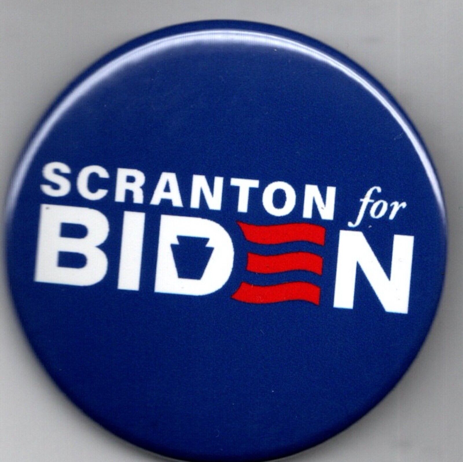 Scranton Pennsylvania for Joe Biden  2024 button pinback